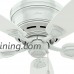 Hunter 53119 Sea Wind 48-inch ETL Damp Listed  White Ceiling Fan with Five White Plastic Blades - B00ESVXP2M